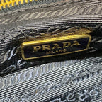 Prada Shoulder Bag Navy Removable Strap Leather — view 9