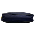 Prada Shoulder Bag Navy Removable Strap Leather — view 5