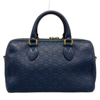 Gucci Handbag Guccissima Line Navy Leather — view 3