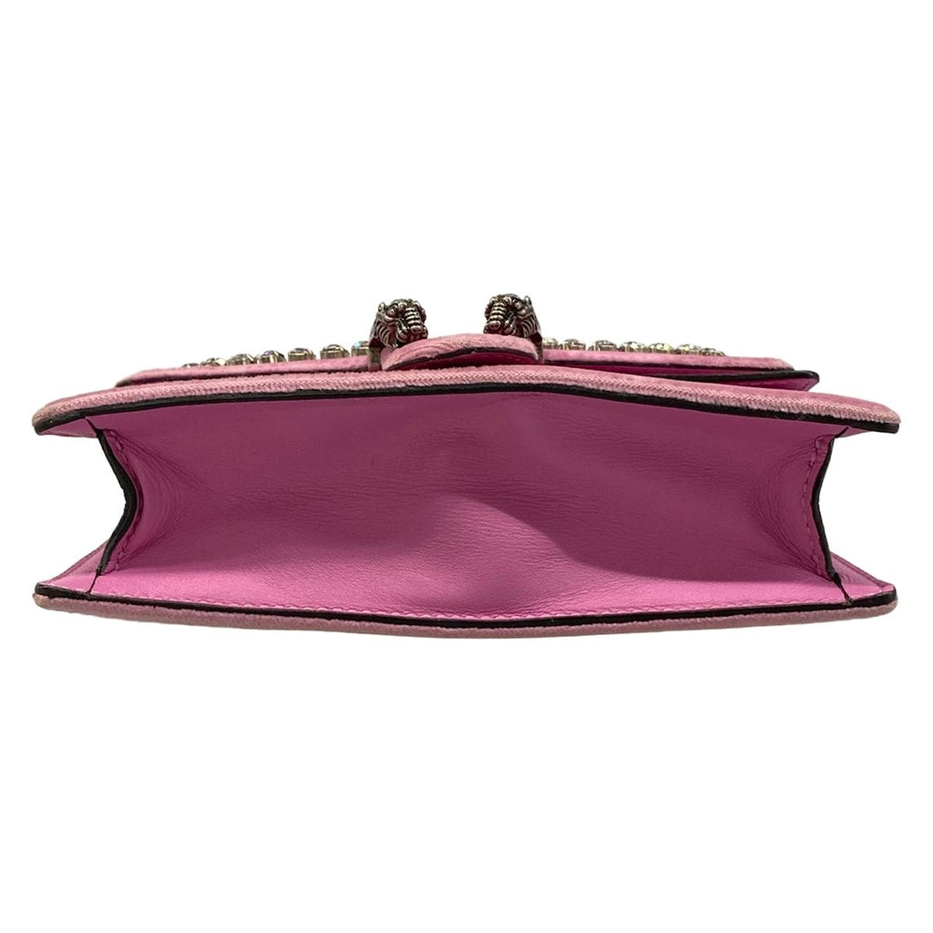 Gucci Shoulder Bag Dionysus Pink Chain Bijuu Leather — view 5