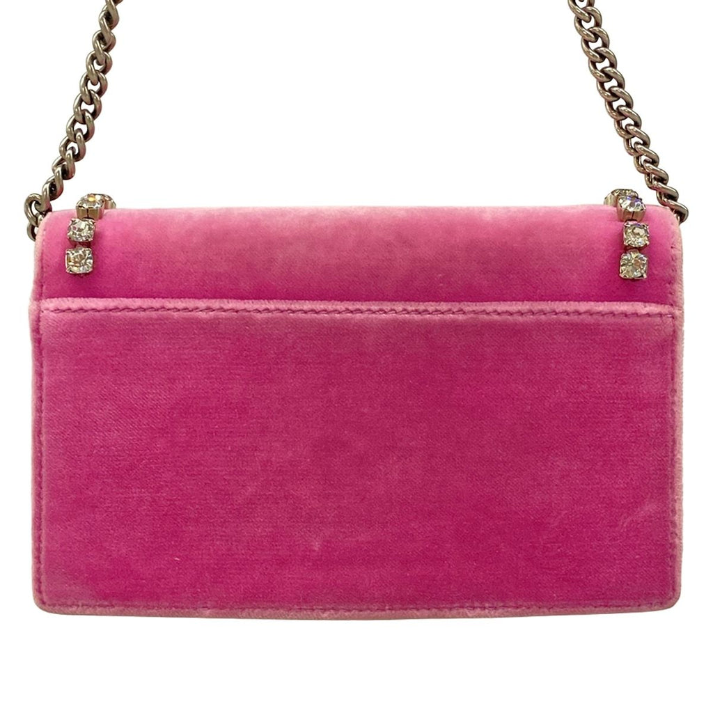 Gucci Shoulder Bag Dionysus Pink Chain Bijuu Leather — view 3