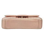 Prada Shoulder Bag Diagram Leather Small Pink Gold Chain — view 5