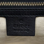 Gucci Tote Micro Guccissima Black Leather — view 9
