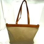 Celine Tote A3 Travel Mothers White Macadam — view 2
