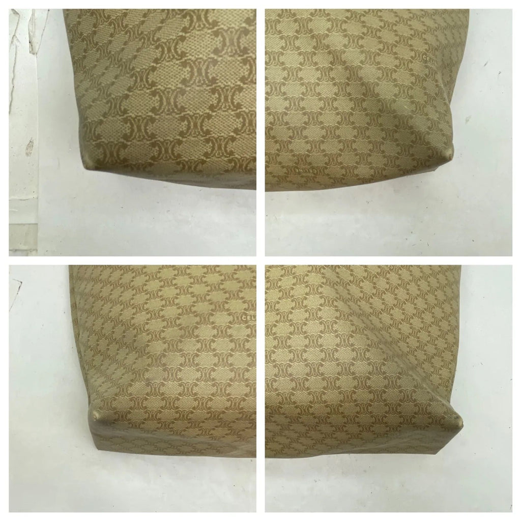 Celine Tote A3 Travel Mothers White Macadam — view 6