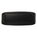 Prada Shoulder Bag Black Purple Gray Leather — view 5