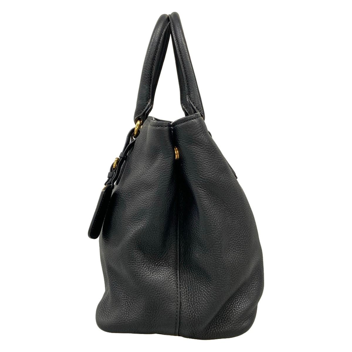 Prada Tote Black Leather — view 4