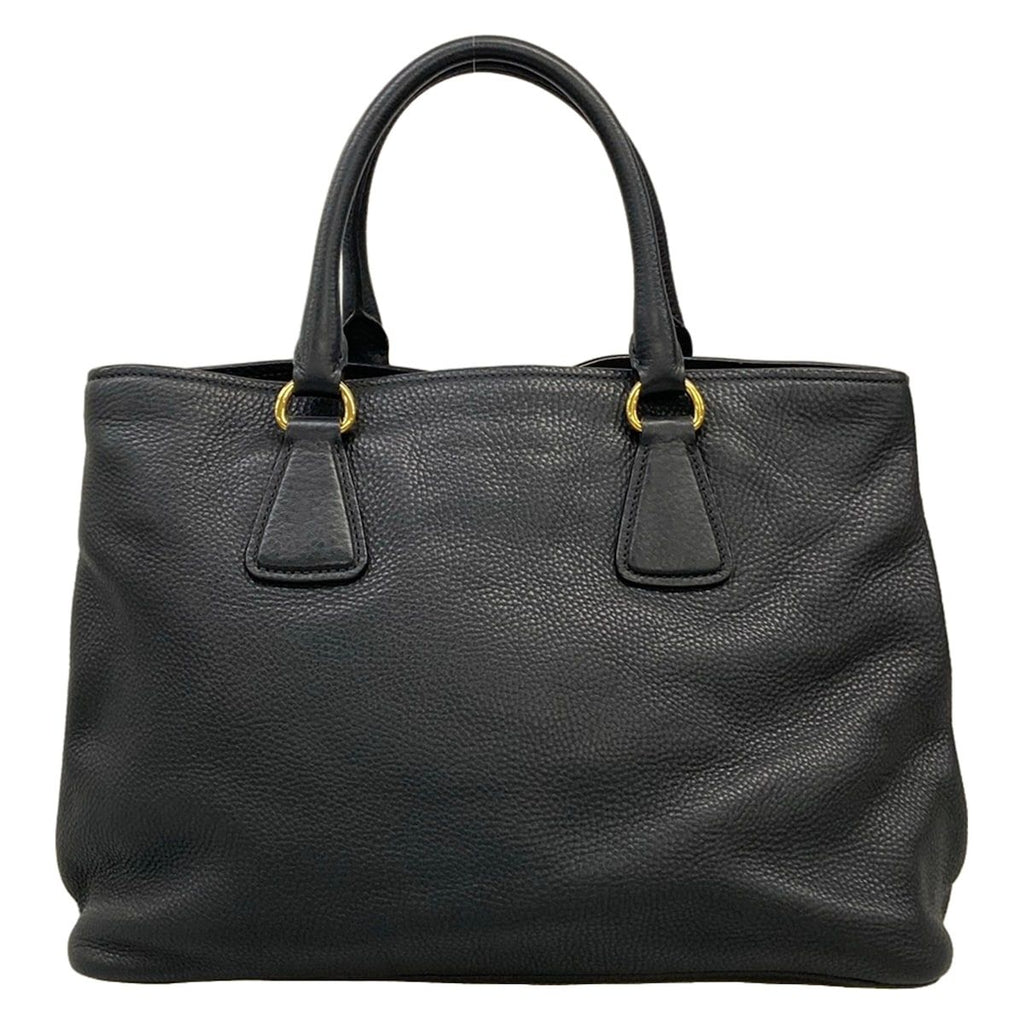 Prada Tote Black Leather — view 3