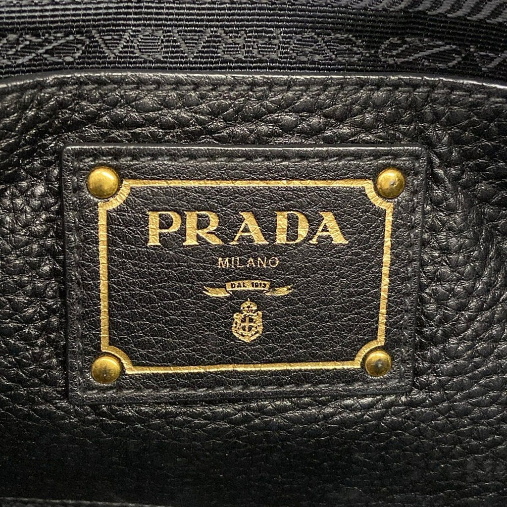 Prada Tote Black Leather — view 9