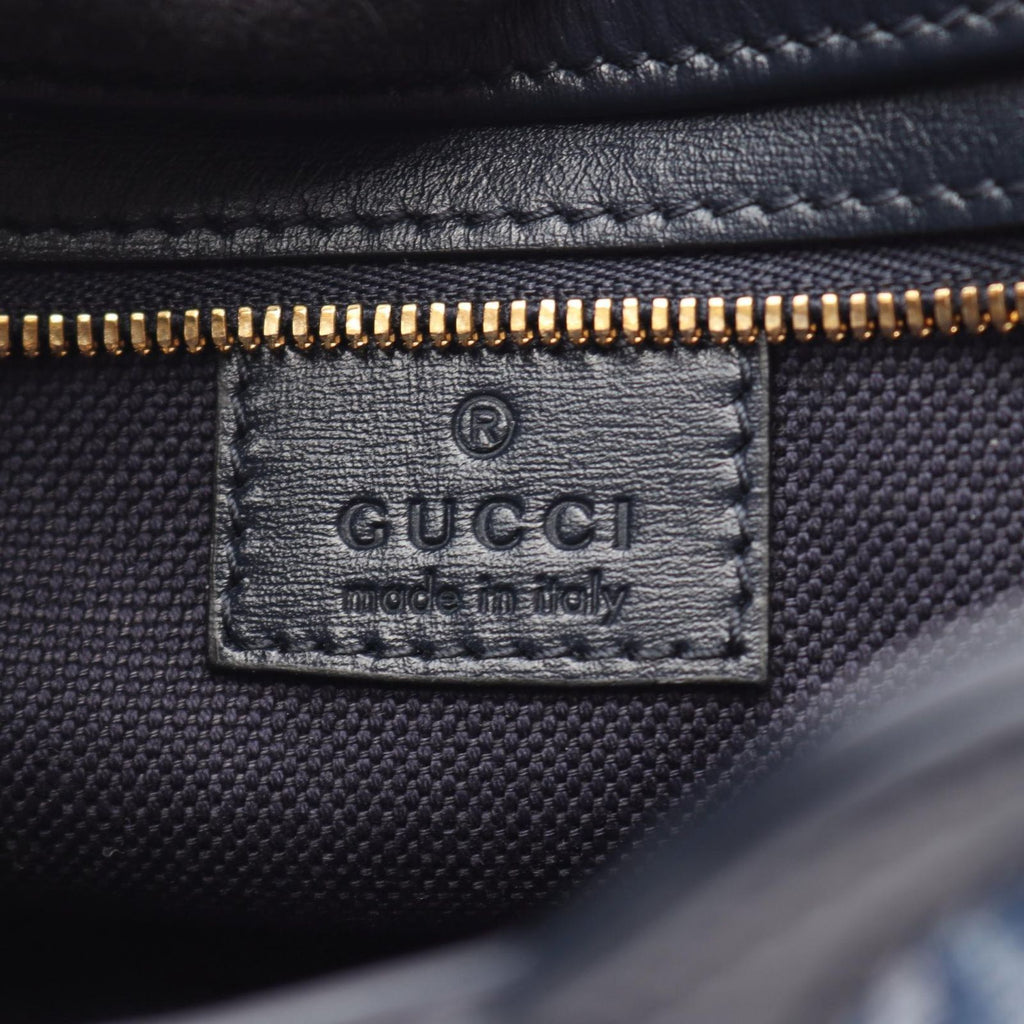 Gucci Moonside GG Denim Blue Shoulder — view 4