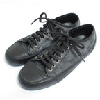 Louis Vuitton Damier Graphite Leather Sneakers 5.5 Black