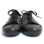 Louis Vuitton Damier Graphite Leather Sneakers 5.5 Black — view 3