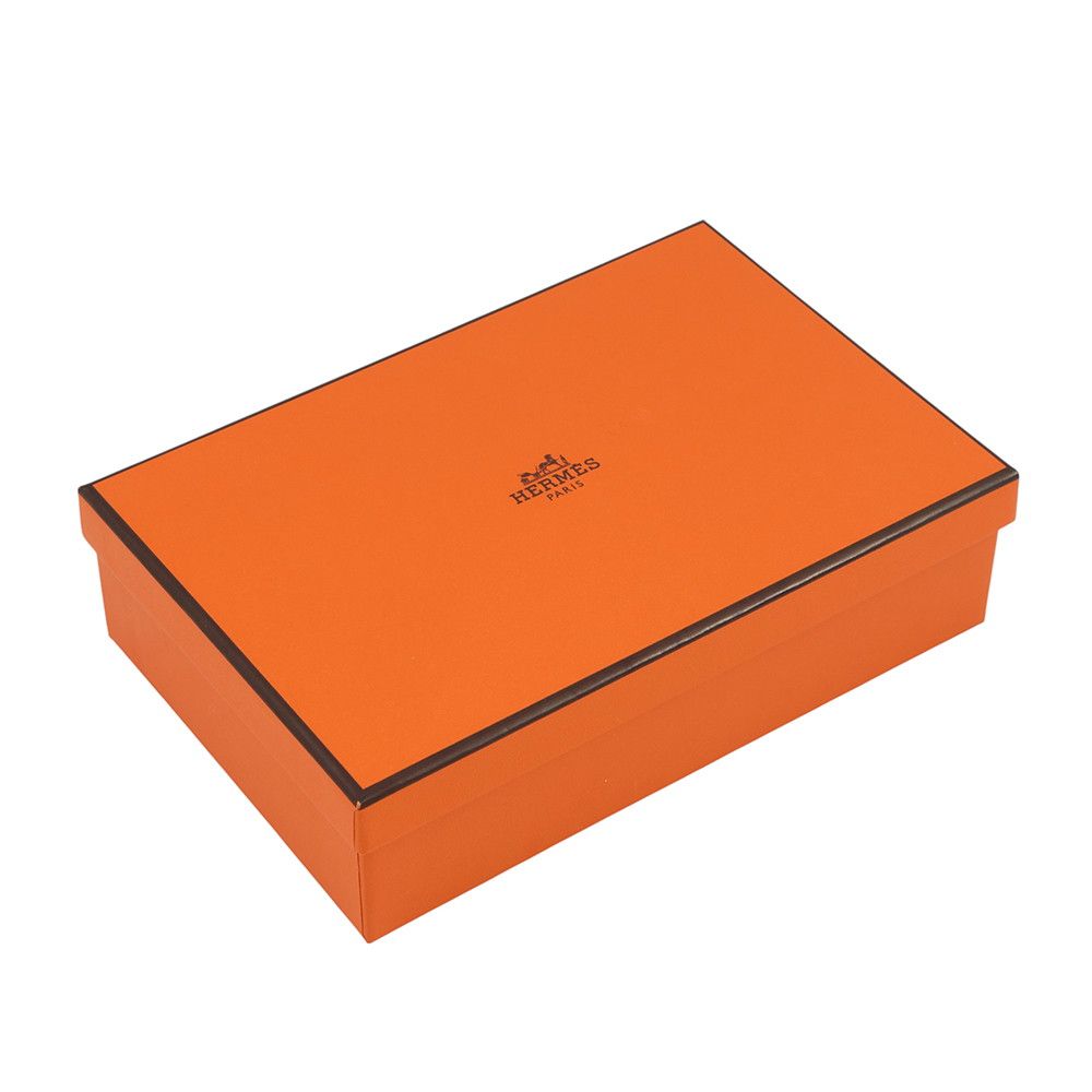 Hermes Wallet Bearn Souffle Depth Yes Rouge Tomato Silver Epsom — view 9