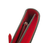 Hermes Wallet Bearn Souffle Depth Yes Rouge Tomato Silver Epsom — view 7