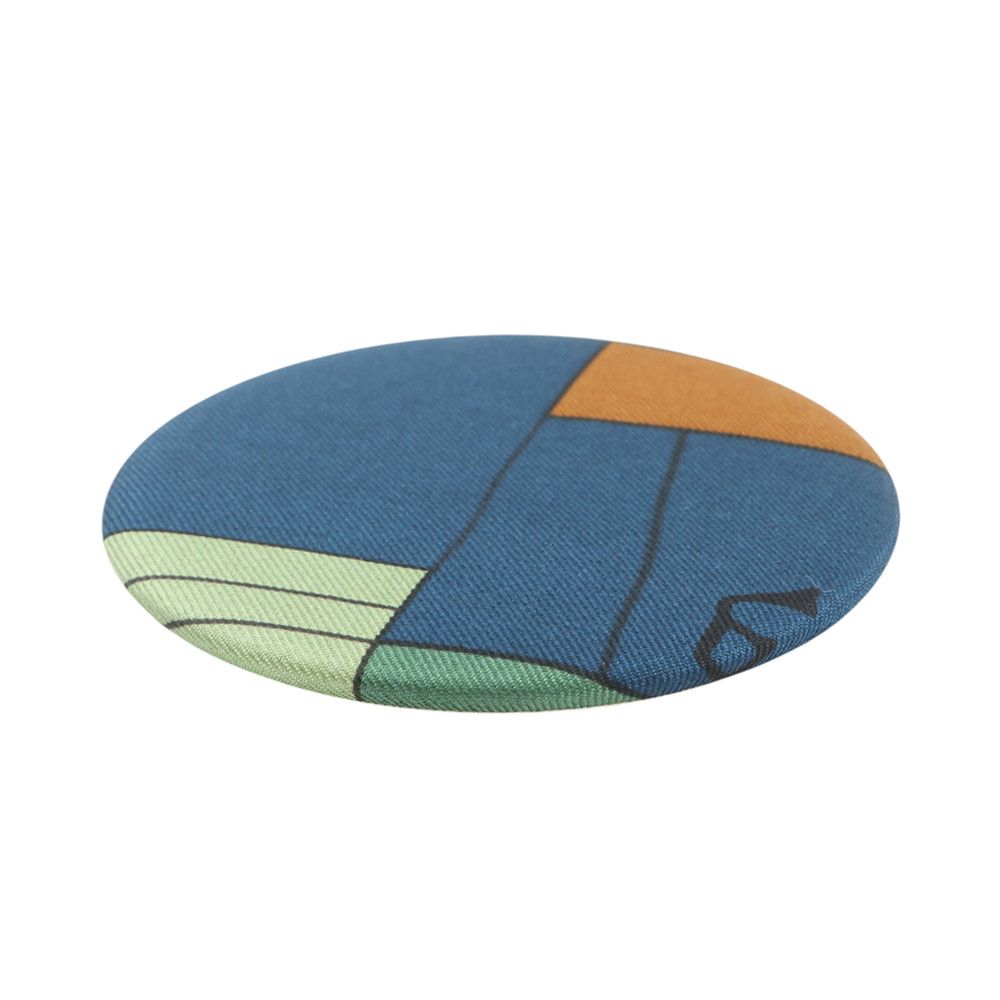 Hermes Brooch Petit Ash Silk Batch — view 2