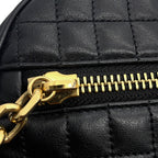 Celine Shoulder Bag C Charm Se Leather Black — view 9