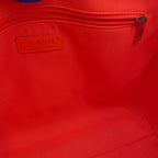 Chanel Tote Deauville Line Shopping Logo Canvas Chain — view 8