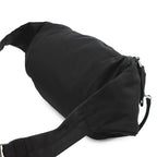 Prada Belt Bag Triangle Logo Nylon Black — view 3