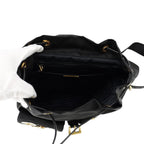 Prada Small Robot Nylon Backpack Black — view 5
