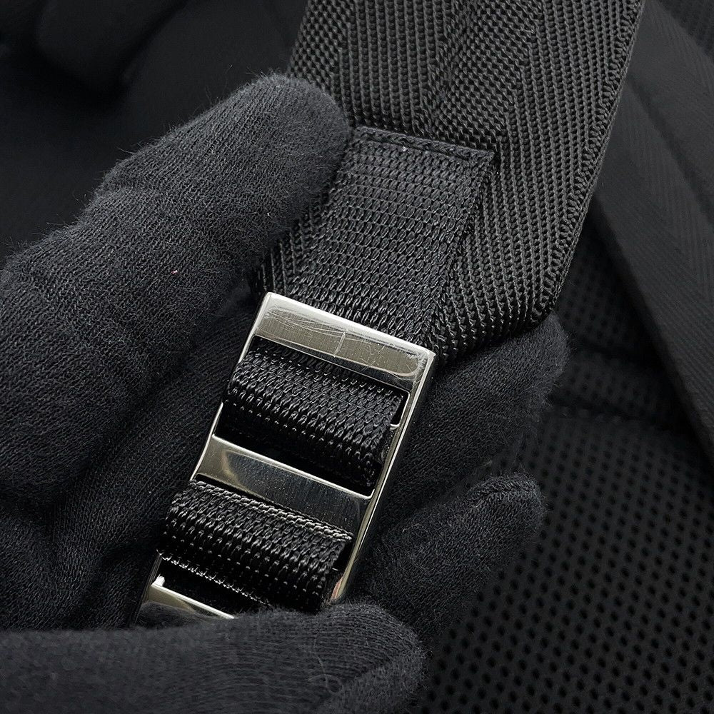Prada Backpack Camouflage Nylon Black — view 6