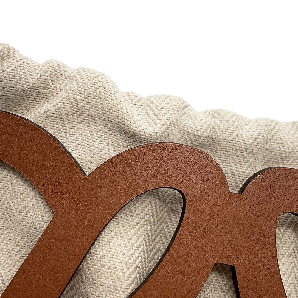 Loewe Shoulder Bag Anagram Cutout Leather Canvas — view 7