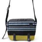 Loewe Shoulder Bag Military Messenger Xs Leather Wool Black