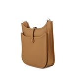 Hermes Shoulder Bag Evelyne 3 23 Sesame Silver Taurillon Clemence — view 2