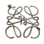 Loewe Anagram Brooch Silver — view 2