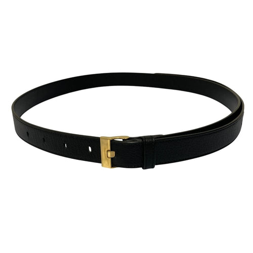 Bottega Veneta Intrecciato Leather Belt 80 cm 32 Inch Black