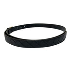 Bottega Veneta Intrecciato Leather Belt 80 cm 32 Inch Black — view 2