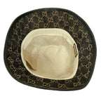 Gucci GG Jacquard Denim Bucket Hat M 58 cm Black — view 5