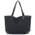 Gucci GG Canvas Shoulder Bag Tote Black