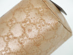 Gucci Guccissima Leather Pouch Case Pink Beige — view 7