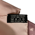 Hermes Carre 90 Boogie Woogie Silk Scarf Pink — view 8