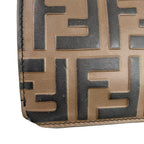 Fendi Zucca Fragment Case Coin Card Brown Yellow — view 9