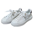 Louis Vuitton Time Out Line Monogram Low Cut Sneakers 34 White