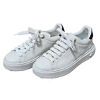 Louis Vuitton Time Out Line Monogram Low Cut Sneakers 34 White