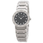 Bvlgari 12 Diamond Watch SS