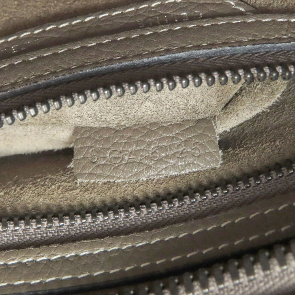 Celine Luggage Micro Handbag Calf — view 7