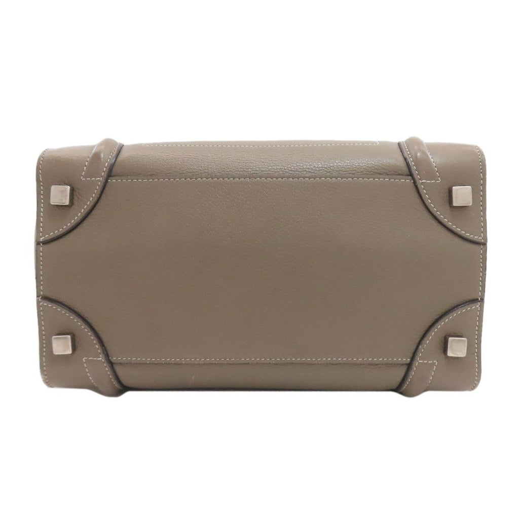 Celine Luggage Micro Handbag Calf — view 4