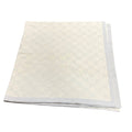 Gucci GG Pattern Wool Knit Scarf Light Blue Beige
