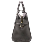 Saint Laurent Paris Leather Baby Cabas 2-Way Shoulder Bag Black — view 5
