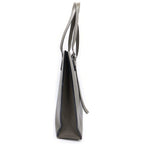 Loewe Horizontal Tote Khaki Green Leather Silver — view 3