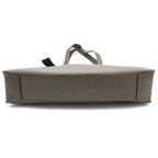 Loewe Horizontal Tote Khaki Green Leather Silver — view 4