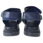 Louis Vuitton Monogram Velcro Strap Sandals Shoes Navy — view 3