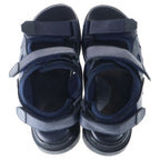 Louis Vuitton Monogram Velcro Strap Sandals Shoes Navy — view 4
