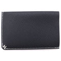 Hermes Series Black Gray Card Case