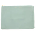 Celine Solo Clutch Light Green Leather Gold