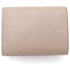 Fendi Diamond Trifold Wallet Gray Leather — view 2