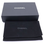 Chanel Quilted Star Coco Trifold Wallet Card Case Compact Pink Caviar Leather — view 6